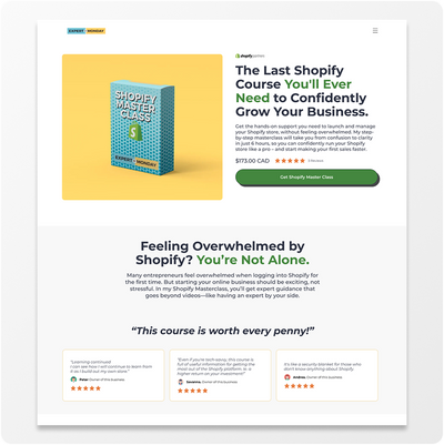 Expert by Monday Shopify School